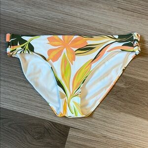 Roxy Tropical Floral Bikini Bottom Medium